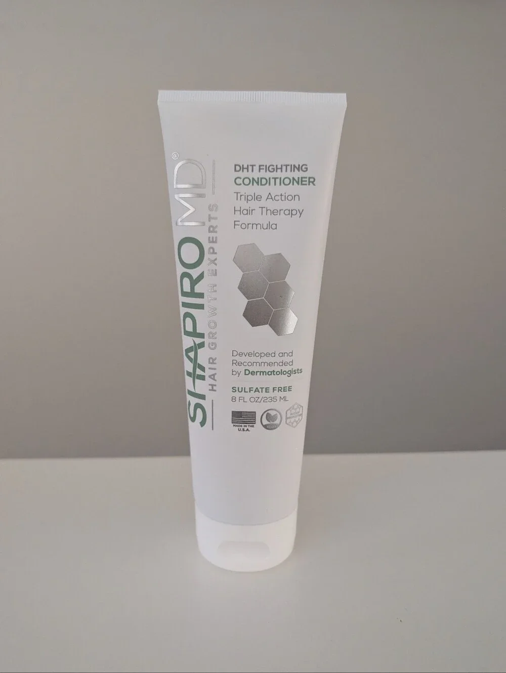 Shapiro MD DHT Fighting Conditioner - White & Silver Tube